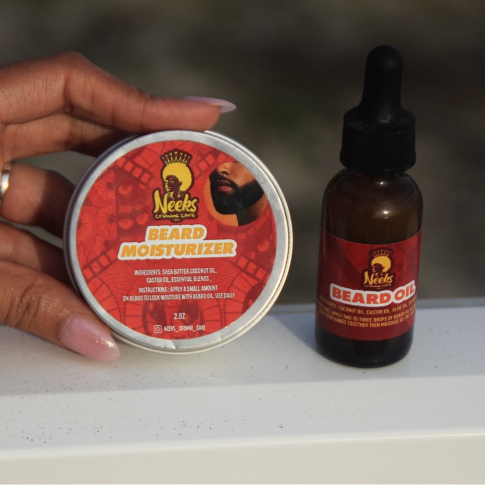 Beard Oil and Moisturizer Set Hand Crafted